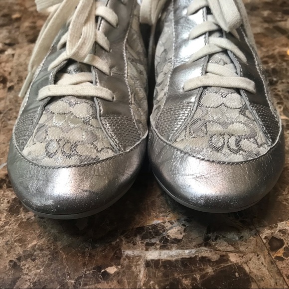 Coach Reese Sneaker, Sz 7.5 - Picture 5 of 9